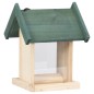 vidaXL Comederos para pájaros 4 unidades madera de abeto vidaXL Comederos para pájaros 4 unidades madera de abeto