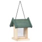 vidaXL Comederos para pájaros 4 unidades madera de abeto vidaXL Comederos para pájaros 4 unidades madera de abeto