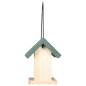 vidaXL Comederos para pájaros 4 unidades madera de abeto vidaXL Comederos para pájaros 4 unidades madera de abeto