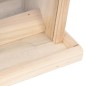 vidaXL Comederos para pájaros 4 unidades madera de abeto vidaXL Comederos para pájaros 4 unidades madera de abeto