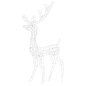 vidaXL Adorno reno de Navidad acrílico blanco frío 140 LEDs 120 cm vidaXL Adorno reno de Navidad acrílico blanco frío 140 LEDs 120 cm