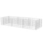 vidaXL Arriate de gaviones de acero 270x90x50 cm vidaXL Arriate de gaviones de acero 270x90x50 cm