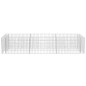 vidaXL Arriate de gaviones de acero 270x90x50 cm vidaXL Arriate de gaviones de acero 270x90x50 cm