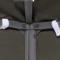 vidaXL Toldo de cenador 2 niveles 310 g/m² 3x3 m gris topo vidaXL Toldo de cenador 2 niveles 310 g/m² 3x3 m gris topo