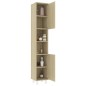 vidaXL Armario de baño madera contrachapada color roble 30x30x179 cm vidaXL Armario de baño madera contrachapada color roble 30x30x179 cm