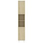 vidaXL Armario de baño madera contrachapada color roble 30x30x179 cm vidaXL Armario de baño madera contrachapada color roble 30x30x179 cm