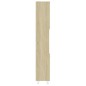 vidaXL Armario de baño madera contrachapada color roble 30x30x179 cm vidaXL Armario de baño madera contrachapada color roble 30x30x179 cm