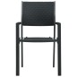 vidaXL Juego de comedor para jardín 3 piezas negro vidaXL Juego de comedor para jardín 3 piezas negro