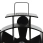 vidaXL Ventilador de estufa accionado por calor 5 aspas negro vidaXL Ventilador de estufa accionado por calor 5 aspas negro