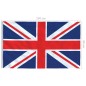 vidaXL Bandera de Reino Unido 90x150 cm