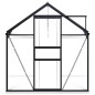 vidaXL Invernadero con estructura de aluminio gris antracita 7,03 m² vidaXL Invernadero con estructura de aluminio gris antracita 7,03 m²