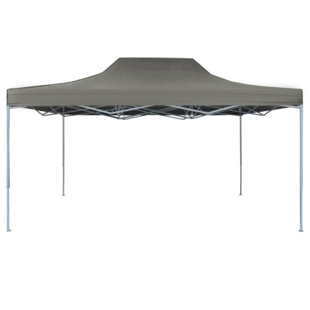vidaXL Carpa pleglable Pop-Up gris antracita 3x4,5 m