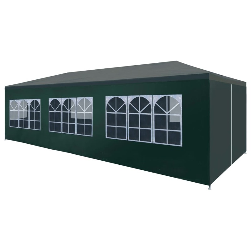 vidaXL Carpa para fiestas verde 3x9 m vidaXL Carpa para fiestas verde 3x9 m