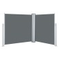 vidaXL Toldo lateral retráctil gris antracita 117x600 cm vidaXL Toldo lateral retráctil gris antracita 117x600 cm