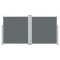 vidaXL Toldo lateral retráctil gris antracita 117x600 cm vidaXL Toldo lateral retráctil gris antracita 117x600 cm