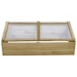 vidaXL Invernadero de madera de pino impregnada 100x50x35 cm vidaXL Invernadero de madera de pino impregnada 100x50x35 cm