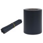 vidaXL Panel de valla de PVC gris oscuro mate 35x0,19 m vidaXL Panel de valla de PVC gris oscuro mate 35x0,19 m