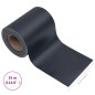 vidaXL Panel de valla de PVC gris oscuro mate 35x0,19 m vidaXL Panel de valla de PVC gris oscuro mate 35x0,19 m