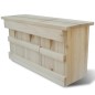 Caja nido para gorriones, 44 x 15,5 x 21,5 cm Caja nido para gorriones, 44 x 15,5 x 21,5 cm
