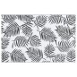 vidaXL Alfombra de exterior PP blanco y negro 160x230 cm vidaXL Alfombra de exterior PP blanco y negro 160x230 cm