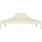 vidaXL Techo de carpa para celebraciones color crema 4x3 m 270 g/m² vidaXL Techo de carpa para celebraciones color crema 4x3 m 270 g/m²