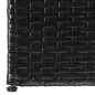 vidaXL Caja de almacenaje jardín ratán sintético negro 150x100x100 cm vidaXL Caja de almacenaje jardín ratán sintético negro 150x100x100 cm
