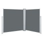 vidaXL Toldo lateral retráctil gris antracita 140x600 cm vidaXL Toldo lateral retráctil gris antracita 140x600 cm