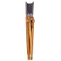 vidaXL Sillas de director 2 unidades madera maciza de acacia