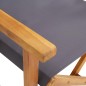 vidaXL Sillas de director 2 unidades madera maciza de acacia