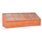 vidaXL Invernadero de madera 180x57x62 cm