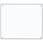 vidaXL Protector contra salpicaduras cocina vidrio templado 70x60 cm