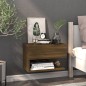 vidaXL Mesita de noche de pared 2 uds marrón oble vidaXL Mesita de noche de pared 2 uds marrón oble