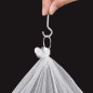 vidaXL Mosquitera redonda 2 piezas 56x325x230 cm vidaXL Mosquitera redonda 2 piezas 56x325x230 cm