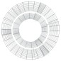 vidaXL Brasero de gaviones hierro galvanizado Ø50 cm vidaXL Brasero de gaviones hierro galvanizado Ø50 cm