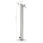 vidaXL Columna de agua de jardín acero inoxidable redonda 95 cm vidaXL Columna de agua de jardín acero inoxidable redonda 95 cm