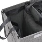 vidaXL Cesto ropa sucia plegable lino sintético gris 64,5x34,5x59 cm vidaXL Cesto ropa sucia plegable lino sintético gris 64,5x34,5x59 cm