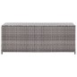 vidaXL Caja de almacenaje de jardín ratán sintético gris 120x50x60 cm vidaXL Caja de almacenaje de jardín ratán sintético gris 120x50x60 cm