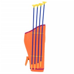 vidaXL Juego de tiro con arco de arco y flecha para niños