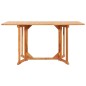 vidaXL Mesa de jardín plegable Butterfly madera de teca 150x90x75 cm vidaXL Mesa de jardín plegable Butterfly madera de teca 150x90x75 cm
