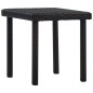 vidaXL Mesita de centro de jardín ratán sintético marrón 40x40x40 cm vidaXL Mesita de centro de jardín ratán sintético marrón 40x40x40 cm