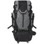 vidaXL Mochila excursionismo XXL 75 L Negro y gris vidaXL Mochila excursionismo XXL 75 L Negro y gris