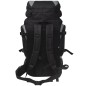 vidaXL Mochila excursionismo XXL 75 L Negro y gris vidaXL Mochila excursionismo XXL 75 L Negro y gris