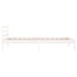 vidaXL Estructura de cama madera maciza de pino blanco 90x200 cm vidaXL Estructura de cama madera maciza de pino blanco 90x200 cm