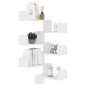 vidaXL Estantes de esquina pared 2 uds madera contrachapada 40x40x50cm vidaXL Estantes de esquina pared 2 uds madera contrachapada 40x40x50cm