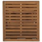 vidaXL Tumbona plegable de madera maciza de acacia vidaXL Tumbona plegable de madera maciza de acacia