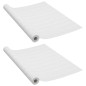 vidaXL Láminas autoadhesivas puertas 2 uds PVC madera blanca 210x90cm vidaXL Láminas autoadhesivas puertas 2 uds PVC madera blanca 210x90cm
