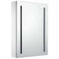 vidaXL Mueble de baño con espejo LED 50x13x70 cm