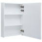 vidaXL Mueble de baño con espejo LED 50x13x70 cm