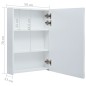 vidaXL Mueble de baño con espejo LED 50x13x70 cm