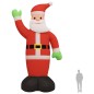 vidaXL Papá Noel inflable de Navidad con LED 820 cm vidaXL Papá Noel inflable de Navidad con LED 820 cm